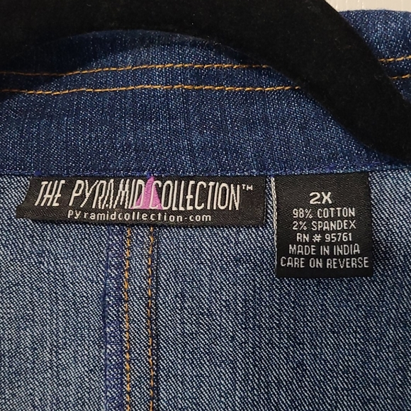 Pyramid Denim jacket - Picture 3 of 7